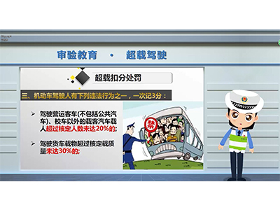 駕駛人滿(mǎn)分和審驗教育業(yè)務(wù)監管系統