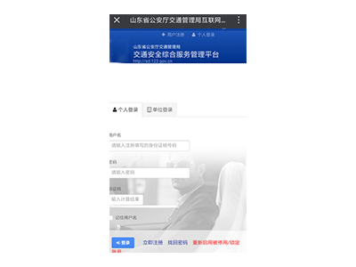 車(chē)駕管業(yè)務(wù)微信服務(wù)平臺系統